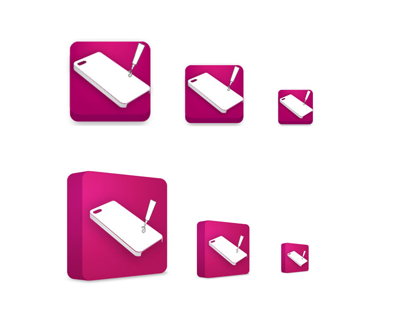 Website application icons