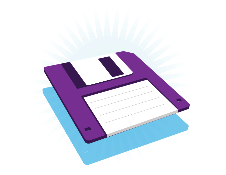 freelance vector artist & Ui designer | floppy disk