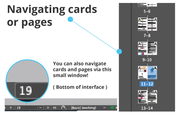 How to edit text on your card artwork in Adobe Indesign – No fuss