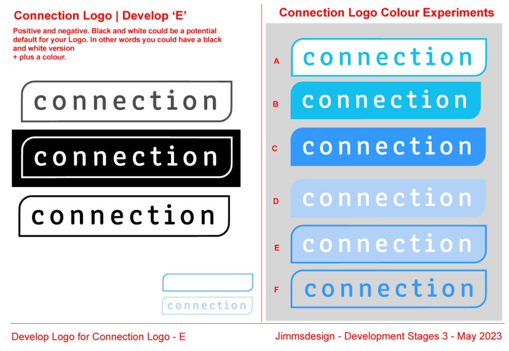 Logo design - connection